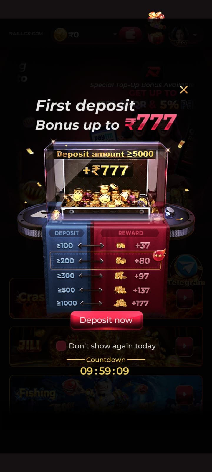 rajluck game app